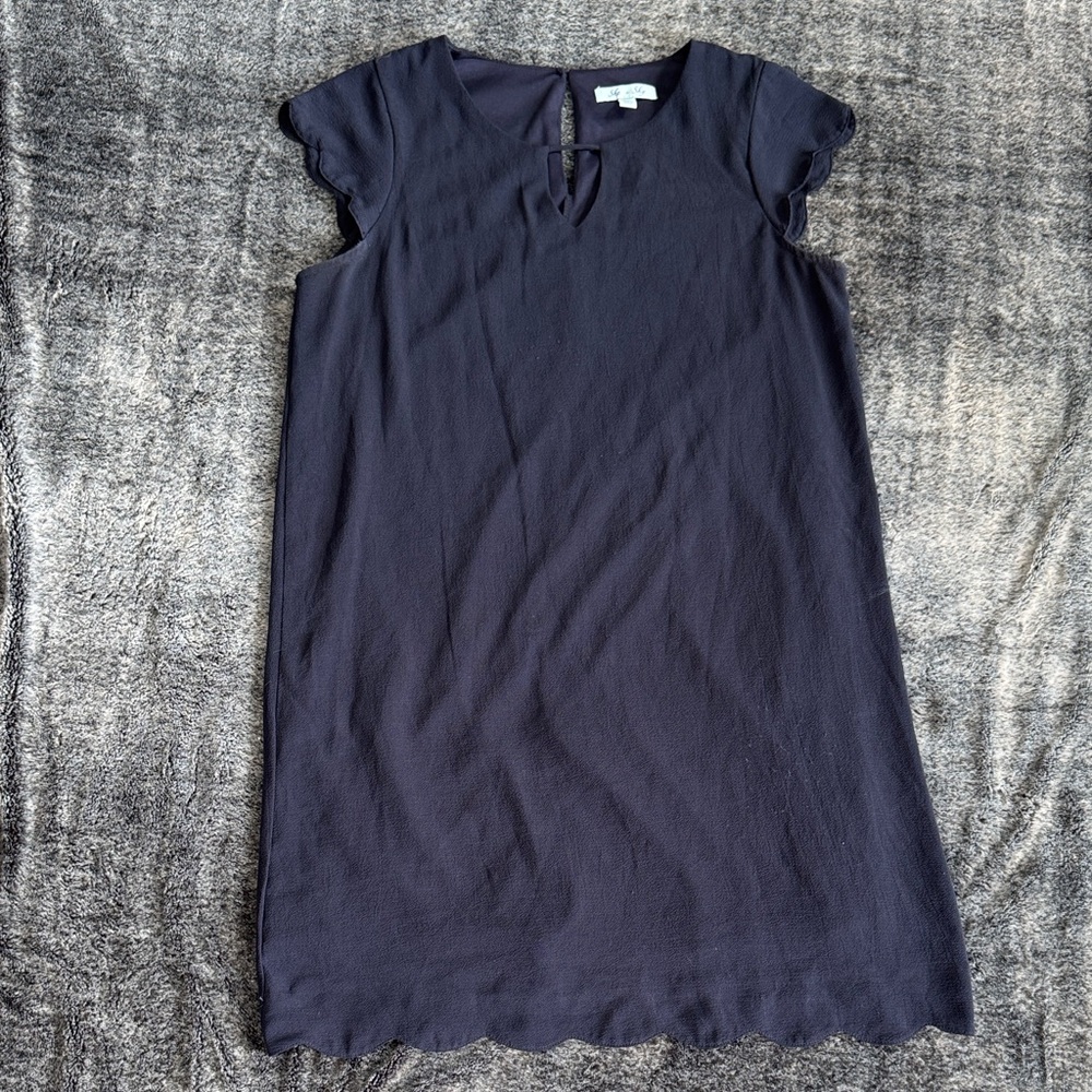 She + Sky Charcoal Blue Dress